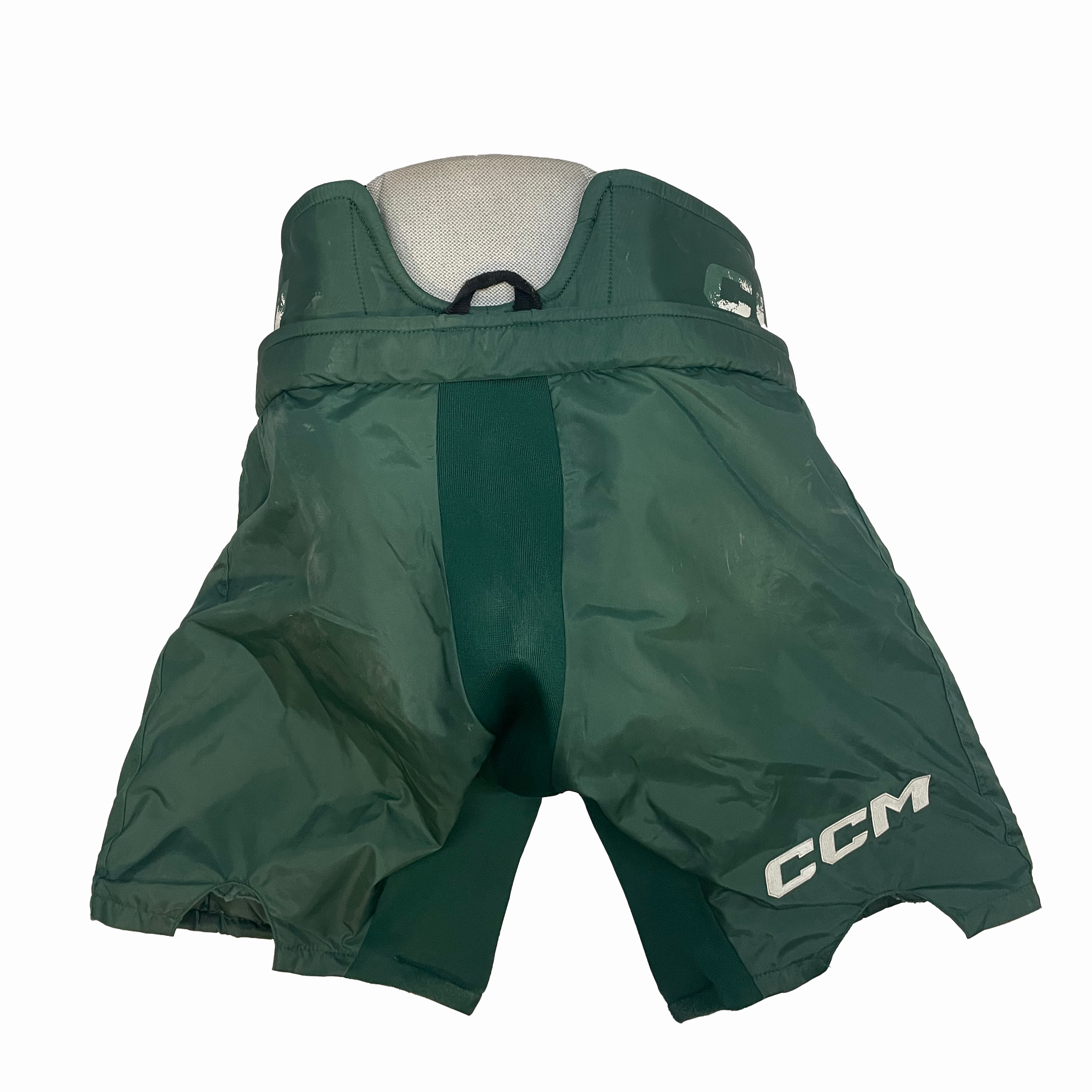 CCM HPG12A - Used Pro Stock Hockey Goalie Pants (Green)